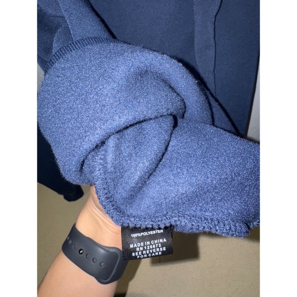 Dallas Cowboys NFL Game Navy Blue Hoodie Sweatshirt Men's Size L - Picture 5 of 5